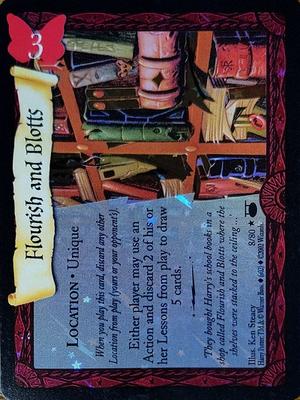 Flourish and Blotts (Foil)